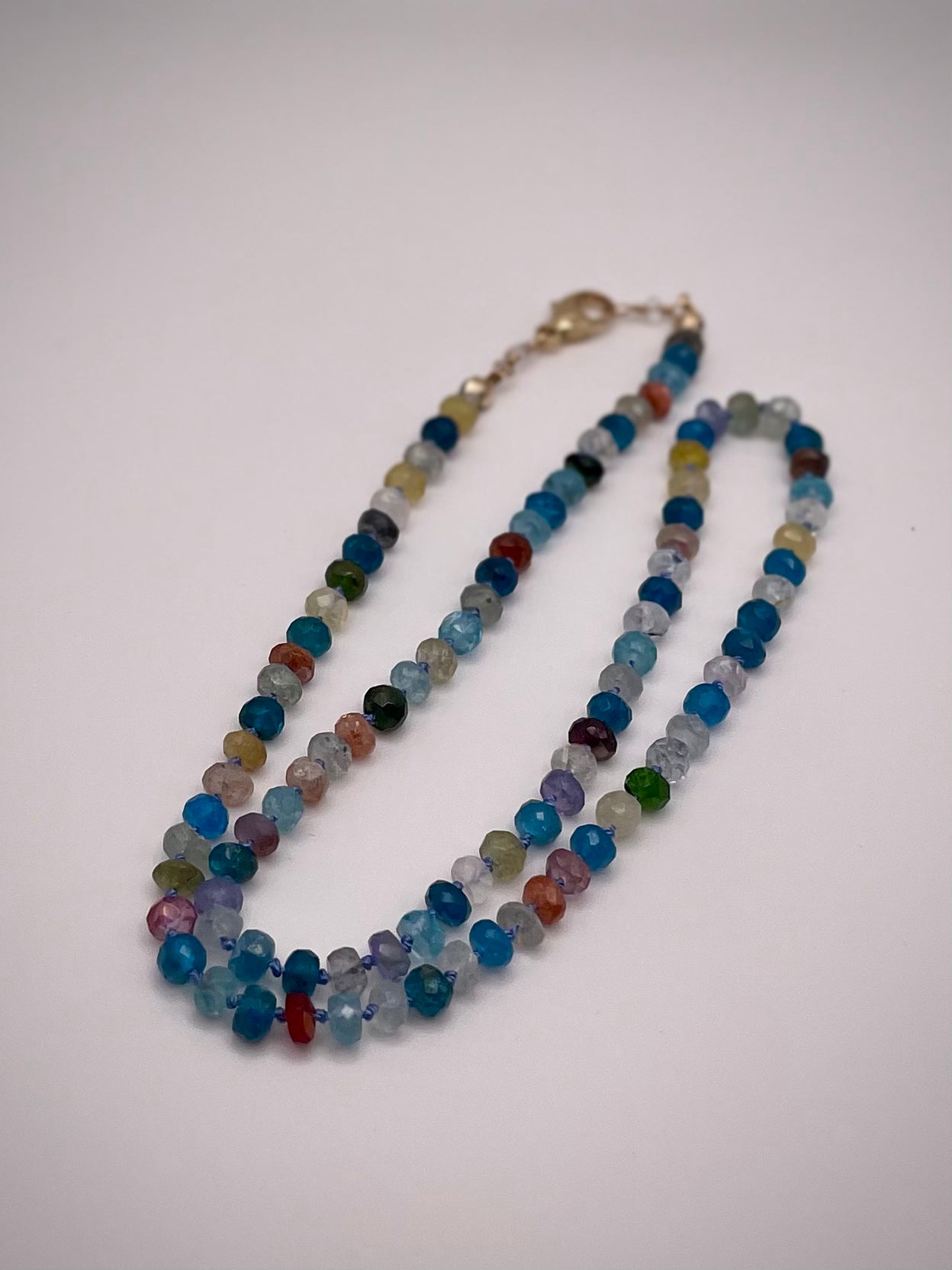 GF Mixed Gemstone Necklace