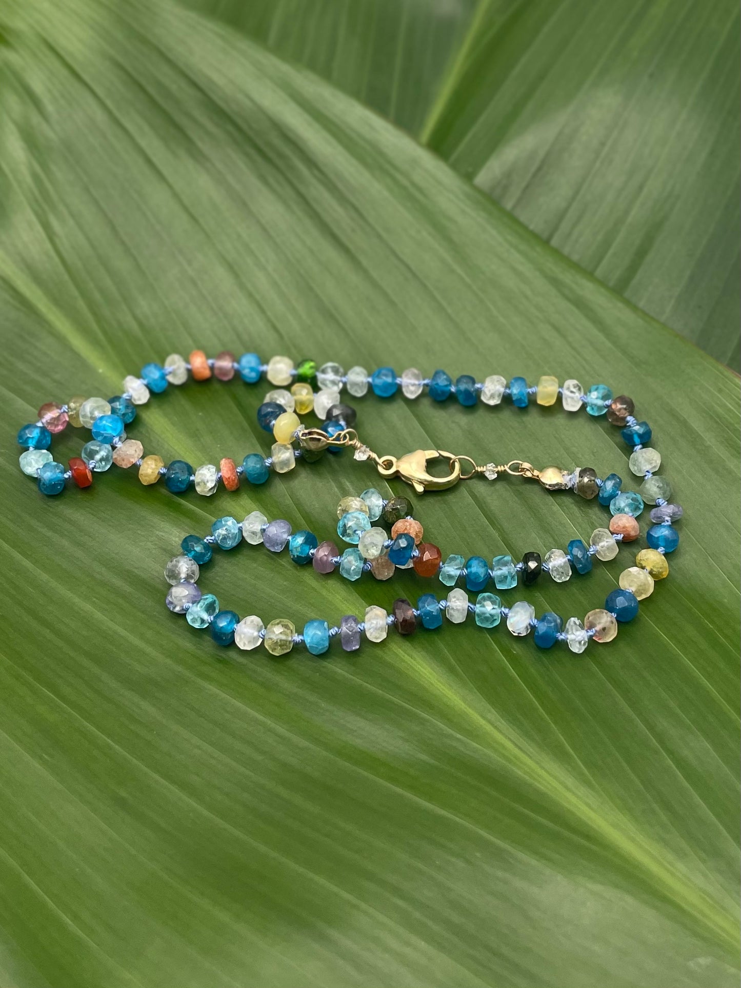 GF Mixed Gemstone Necklace