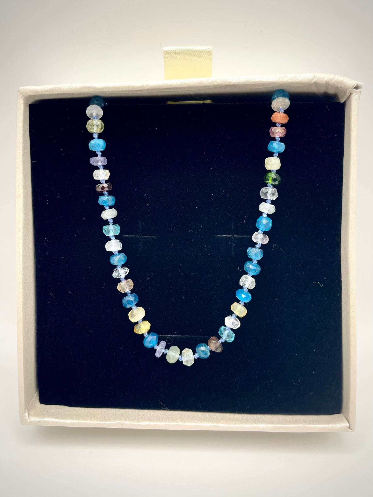 GF Mixed Gemstone Necklace