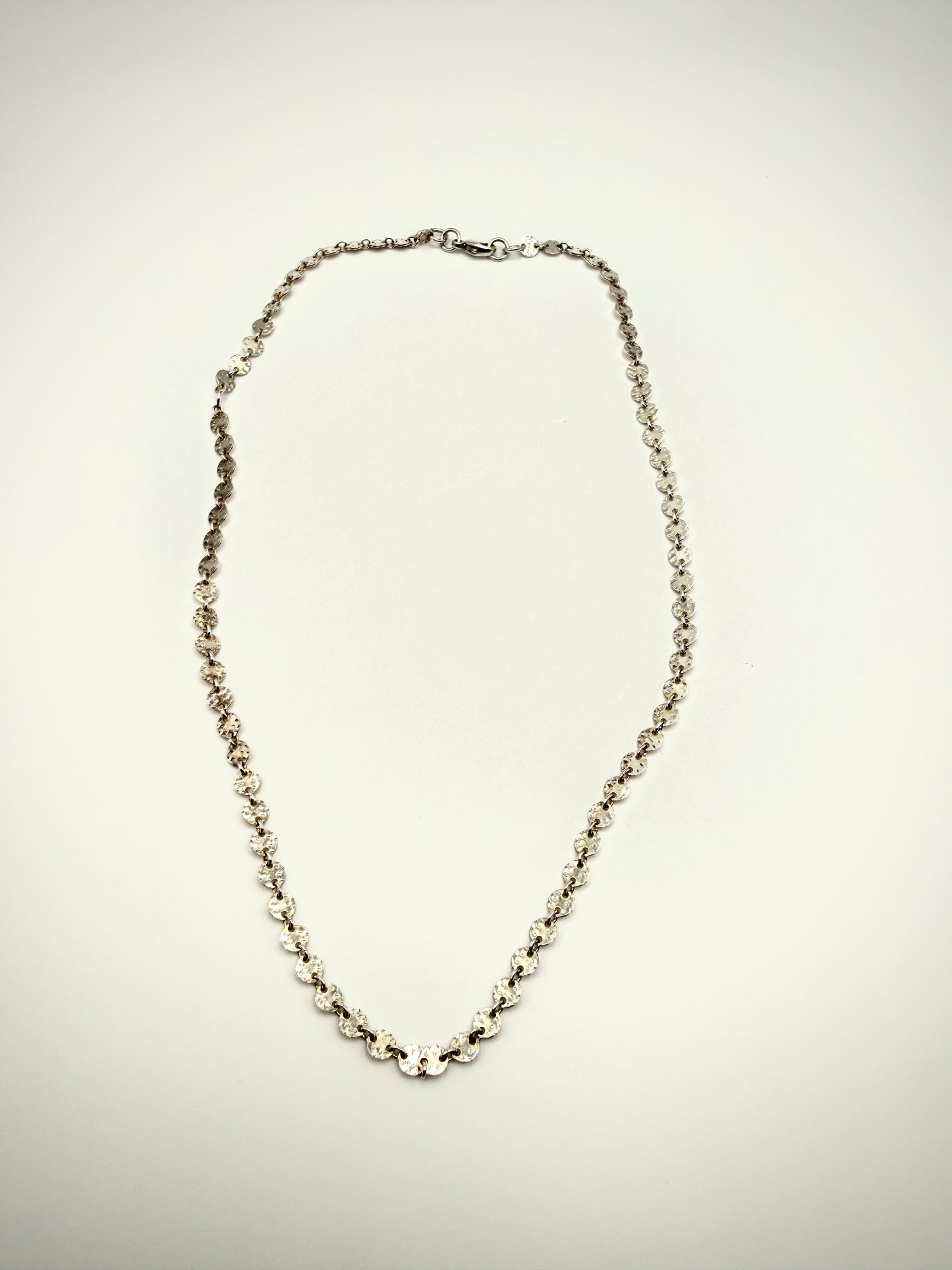 SS 16" Disco Chain Necklace