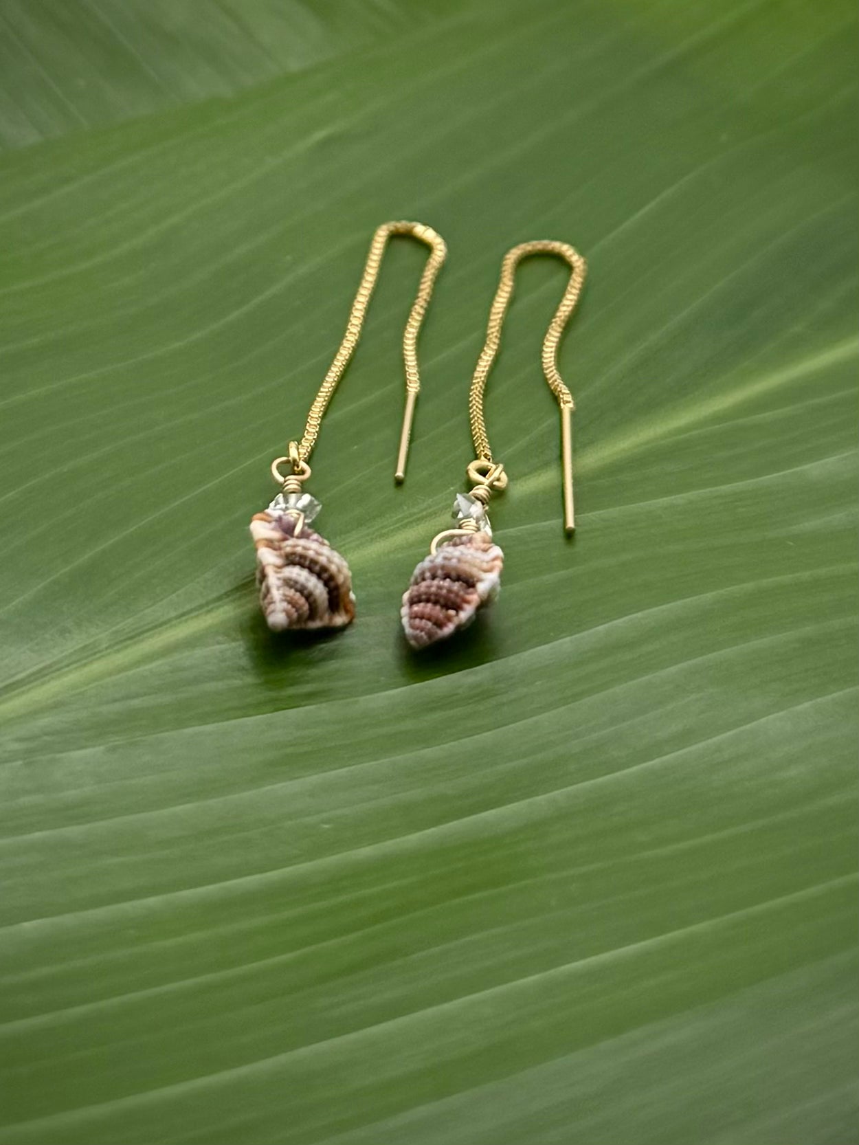 GF Gyre Triton Threaders w/ Herkimer Diamond