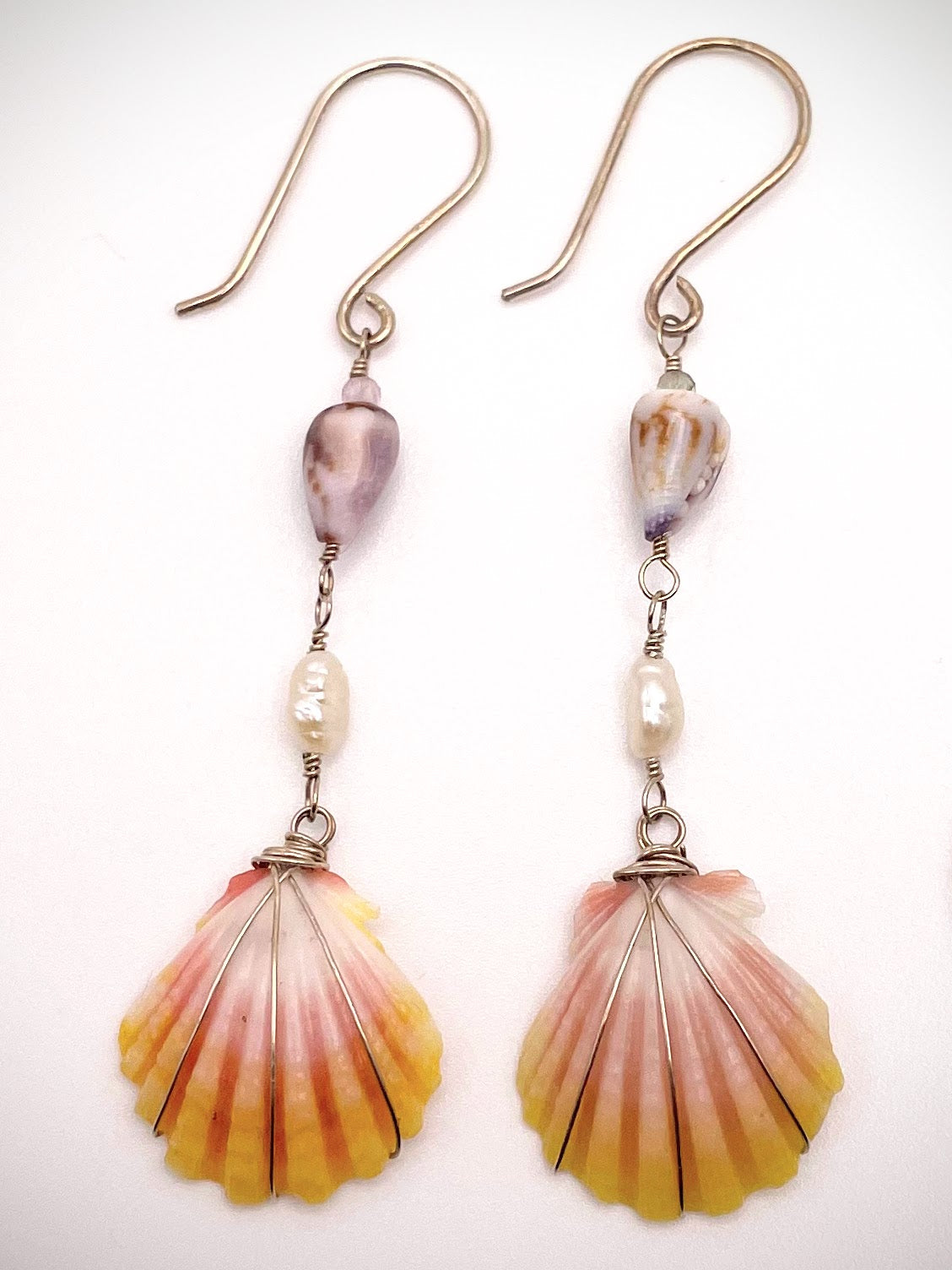 SS Sunrise Shell w/ Mini Cone Shell