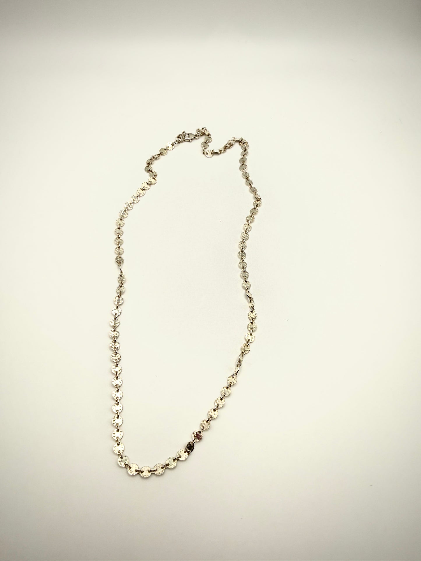 SS 17" Disco Chain Necklace