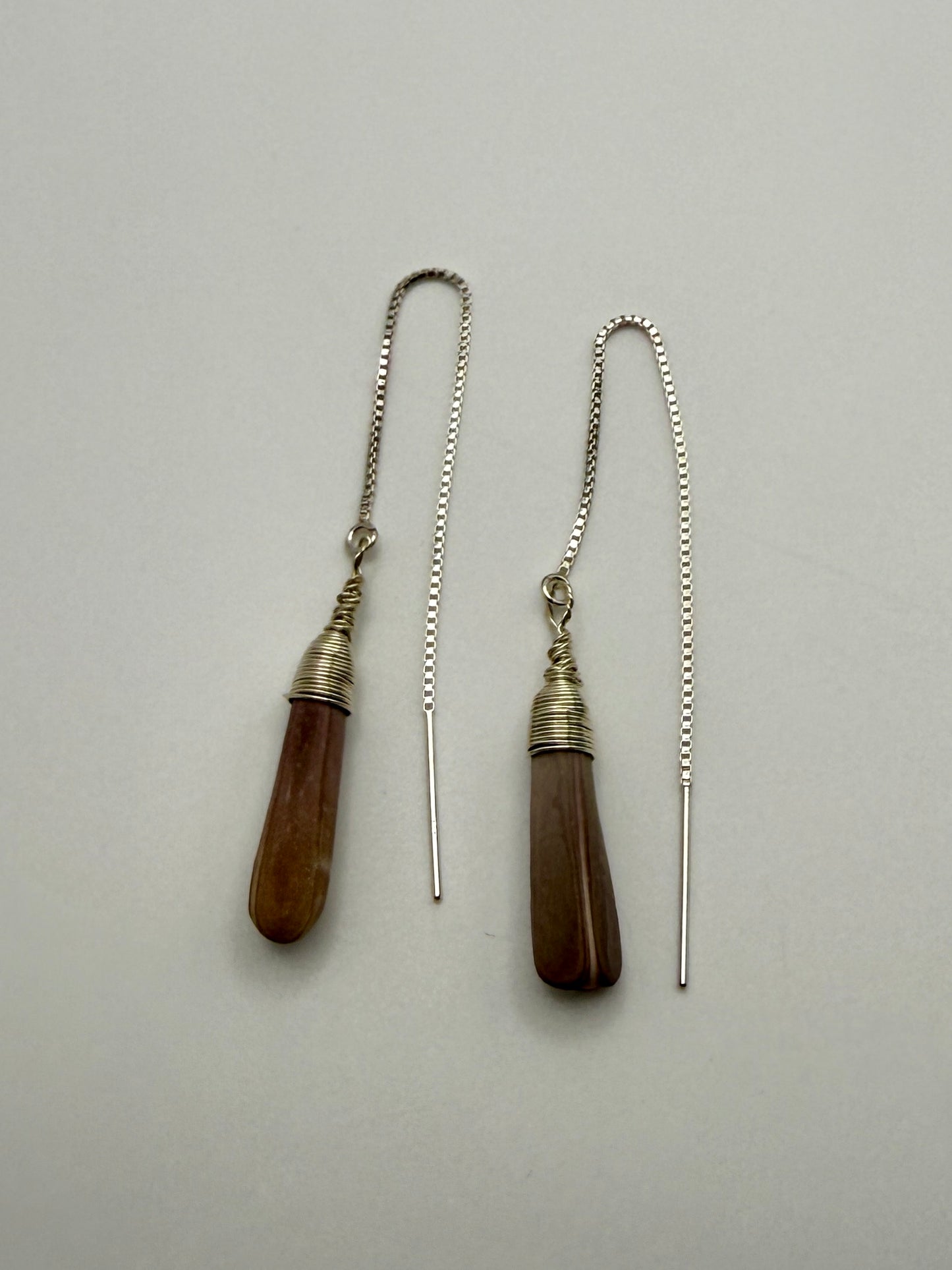 SS Urchin Threader Earrings