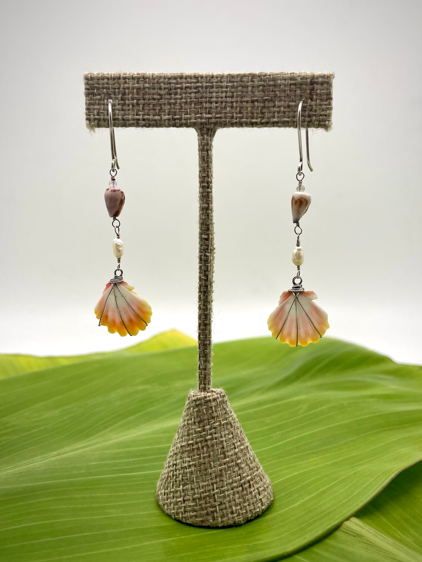 SS Sunrise Shell w/ Mini Cone Shell