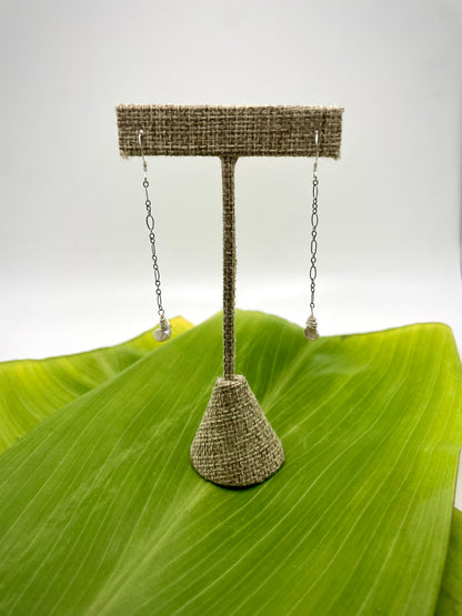 Ohana: Cornflake Pearl Dangles